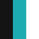 Black/Teal/White