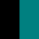 Black/Teal