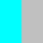 Cyan/Silver Grey