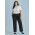Womens Cool Stretch Adjustable Waist Pant - 10115 - Black