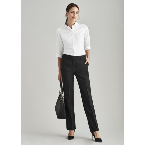 Womens Comfort Wool Stretch Adjustable Waist Pant - 14015