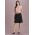 Womens Siena Bandless Flared Skirt - 20718 - Black
