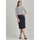 Womens Comfort Wool Stretch Relaxed Fit Lined Skirt - 24011