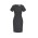 Womens Comfort Wool Stretch Short Sleeve Shift Dress - 34012 - Charcoal