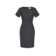 Womens Comfort Wool Stretch Short Sleeve Shift Dress - 34012