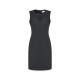 Womens Comfort Wool Stretch Sleeveless V-Neck Dress - 34021