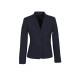 Womens Comfort Wool Stretch Short Jacket with Reverse Lapel - 64013