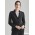 Womens Comfort Wool Stretch 2 Button Mid Length Jacket - 64019 - Black