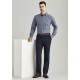 Mens Comfort Wool Stretch Flat Front Pant - 74012