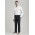 Mens Comfort Wool Stretch Slimline Pant - 74013 - Navy