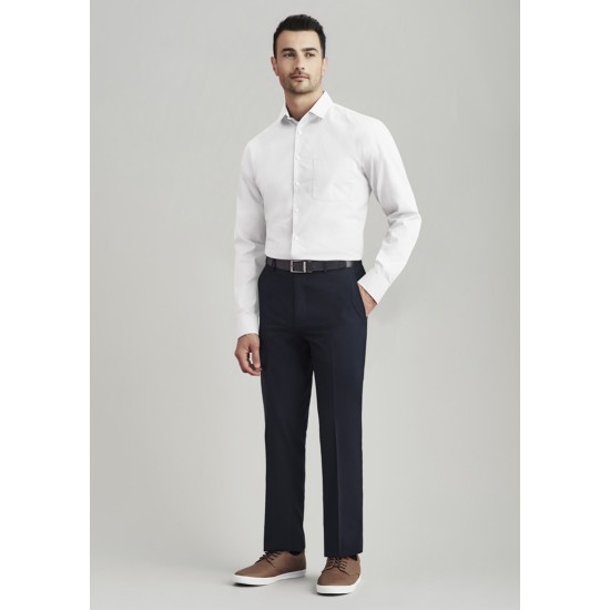 Mens Comfort Wool Stretch Slimline Pant - 74013