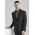 Mens Comfort Wool Stretch 2 Button Classic Jacket - 84011 - Black