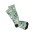 Unisex Happy Feet Comfort Socks - CCS149U - Sage/Black