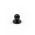 Chef Jacket Button - CH235 - Black