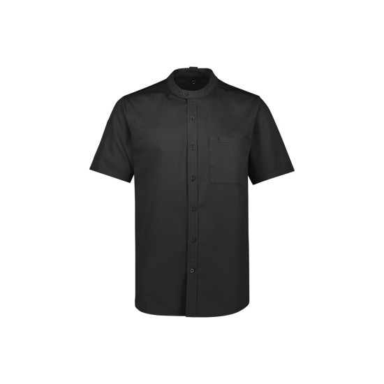 Mens Salsa Short Sleeve Chef Shirt - CH329MS