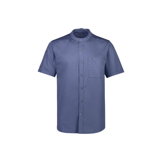 Mens Salsa Short Sleeve Chef Shirt - CH329MS
