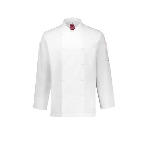 Mens Gusto Long Sleeve Chef Jacket - CH430ML