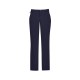 Mens Comfort Waist Flat Front Pant - CL958ML