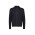 Mens Nova Zip Front Jumper - CO342MJ - Navy Marle