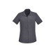Womens Florence Plain Short Sleeve Shirt - CS947LS