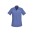 Womens Florence Plain Short Sleeve Shirt - CS947LS - Mid Blue
