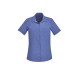 Womens Florence Plain Short Sleeve Shirt - CS947LS