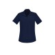 Womens Florence Plain Short Sleeve Shirt - CS947LS