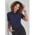 Womens Florence Plain Short Sleeve Shirt - CS947LS