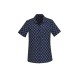 Womens Florence Daisy Print Short Sleeve Shirt - CS948LS