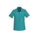 Womens Florence Daisy Print Short Sleeve Shirt - CS948LS