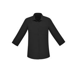 Womens Florence Plain 3/4 Sleeve Shirt - CS951LT