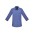 Womens Florence Plain 3/4 Sleeve Shirt - CS951LT - Mid Blue