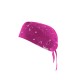 Unisex Pink Printed Scrub Cap - CSC246U