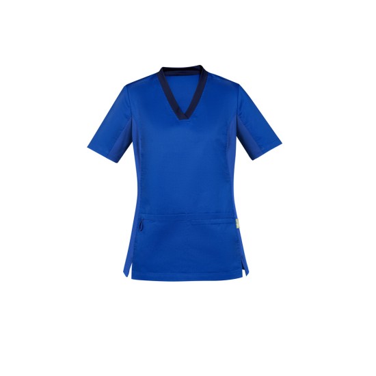 Womens Riley Stretch Scrub Top - CST043LS