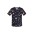 Womens Printed Space Party Scrub Top - CST148LS - Midnight Navy