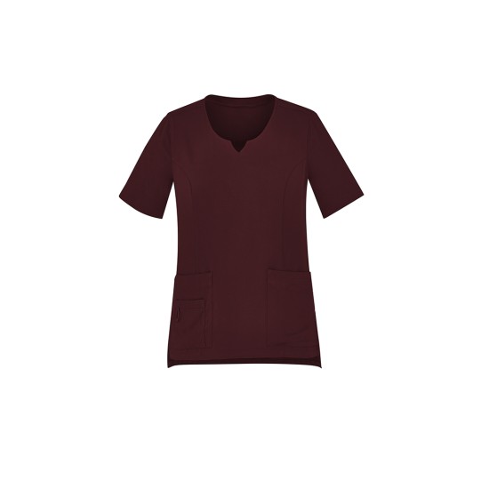 Womens Avery Round Neck Scrub Top - CST942LS