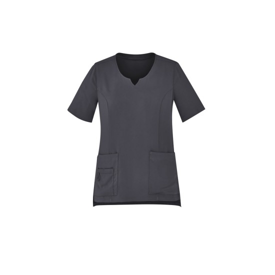 Womens Avery Round Neck Scrub Top - CST942LS