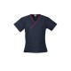 Womens Contrast Scrub Top - H10722