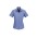 Womens Oasis Short Sleeve Shirt - LB3601 - Mid Blue