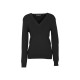 Womens V-Neck Knit Pullover - LP3506