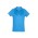 Womens Academy Short Sleeve Polo - P012LS - Cyan/Navy