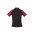 Womens Nitro Short Sleeve Polo - P10122 - Black/Red/White