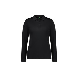 Womens Action Long Sleeve Polo - P206LL