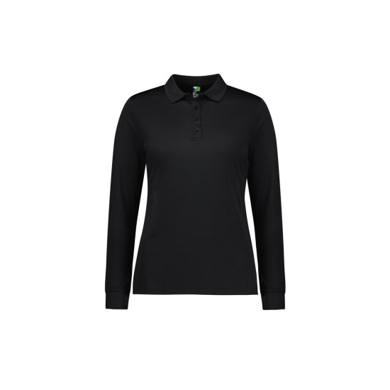 Womens Action Long Sleeve Polo - P206LL