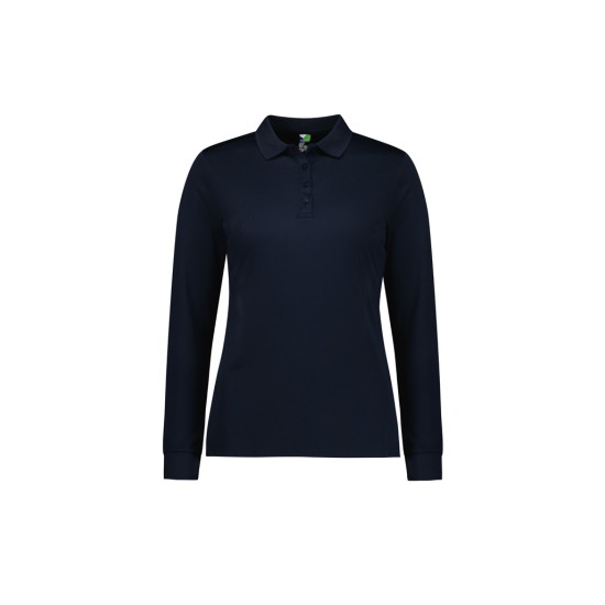 Womens Action Long Sleeve Polo - P206LL