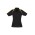 Womens Triton Short Sleeve Polo - P225LS - Black/Gold/White