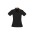 Womens Jet Short Sleeve Polo - P226LS - Black/Orange