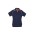 Womens Fusion Short Sleeve Polo - P29022 - Navy/Fluoro Orange