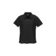 Womens Micro Waffle Short Sleeve Polo - P3325