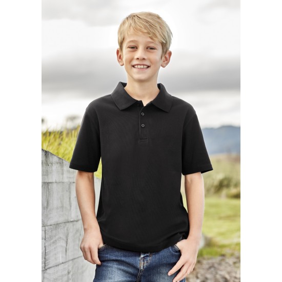 Kids Crew Short Sleeve Polo - P400KS
